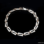 Load image into Gallery viewer, 5.25mm Platinum &amp; Rose Gold Bracelet for Men JL PTB 1280
