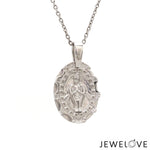 Load image into Gallery viewer, Hanuman Ji Pendant in Platinum JL PT Hanuman-2
