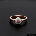 Load image into Gallery viewer, 18K Rose Gold Ring with Pink Diamond for Women JL AU 100   Jewelove.US
