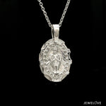 Load image into Gallery viewer, Hanuman Ji Pendant in Platinum JL PT Hanuman-2
