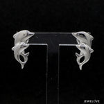 Load image into Gallery viewer, Platinum Dolphin Earrings JL PT E 305   Jewelove.US
