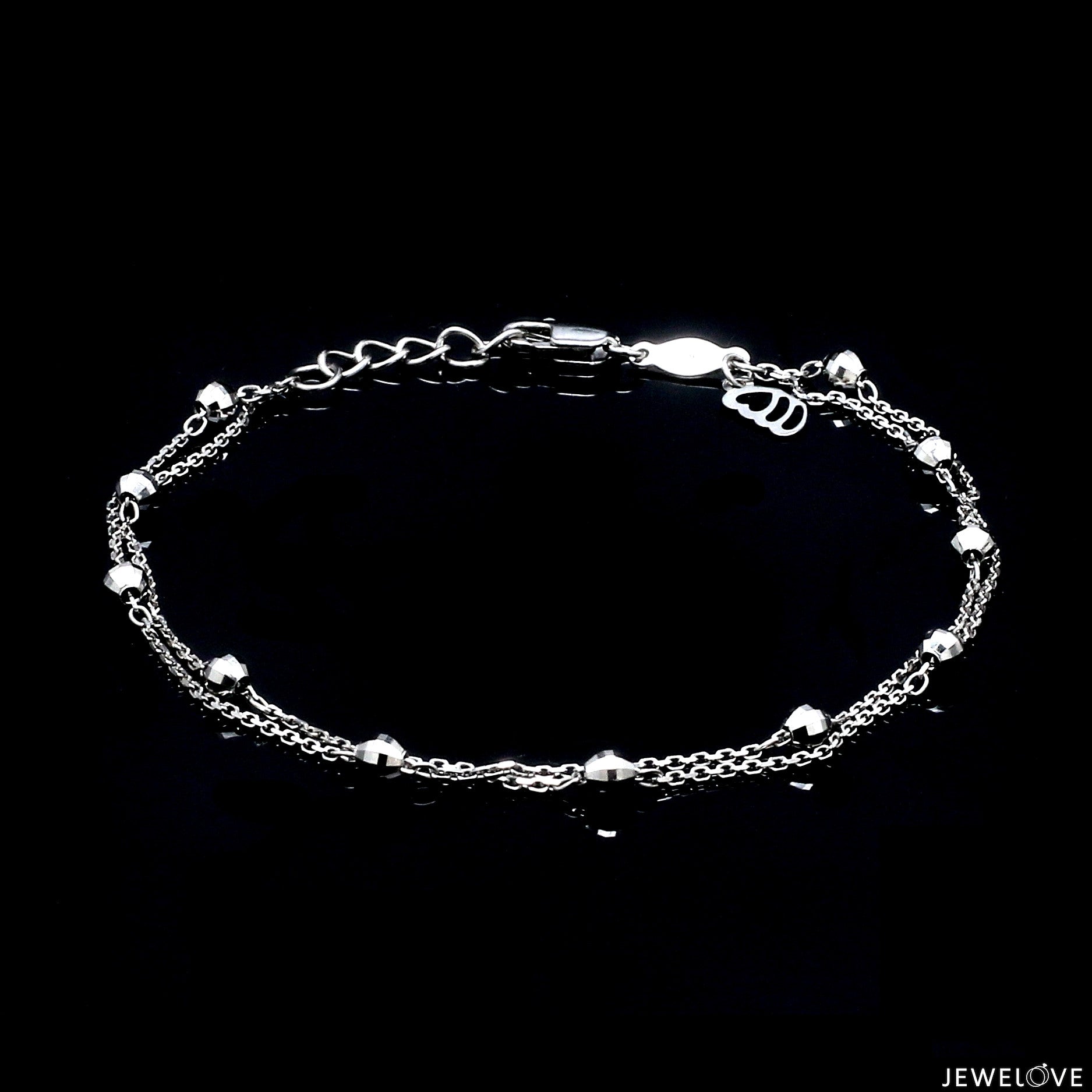 Beautiful Platinum Bracelet for Women JL PTB 852