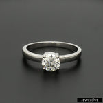 Load image into Gallery viewer, 70-Pointer Lab Grown Solitaire Platinum Engagement Ring JL PT LG G 1269-A
