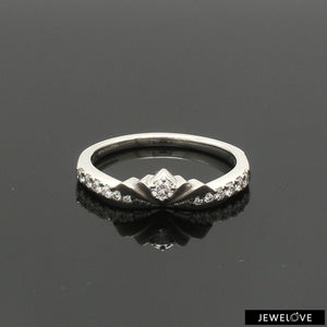 Platinum Diamond Couple Ring JL PT 1364