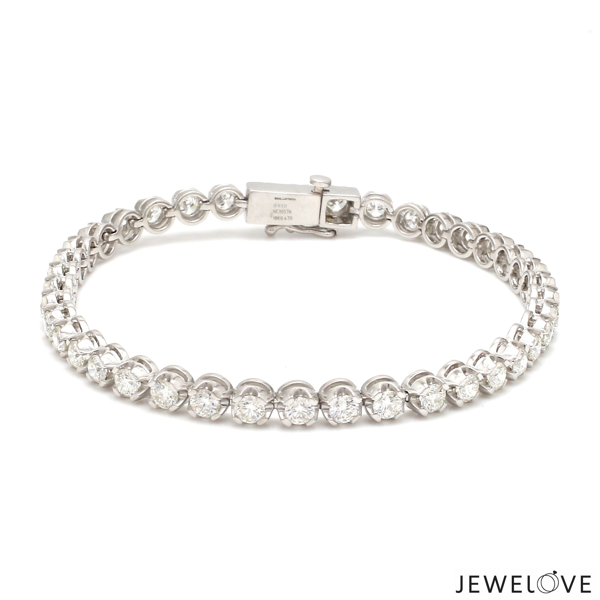 18-Pointer Diamond Tennis Bracelet JL PTB 755