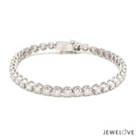 Load image into Gallery viewer, 18-Pointer Diamond Tennis Bracelet JL PTB 755
