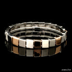 Load image into Gallery viewer, Men of Platinum | Rose Gold with Bracelet for Men JL PTB MSD 103
