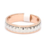 Load image into Gallery viewer, Designer Platinum &amp; Rose Gold Couple Rings JL PT 1113
