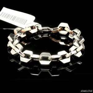 Men of Platinum | Designer Bracelet with Rose Gold for Men JL PTB 1190