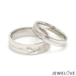 Load image into Gallery viewer, Platinum Diamond Couple Bands JL PT CB 134   Jewelove
