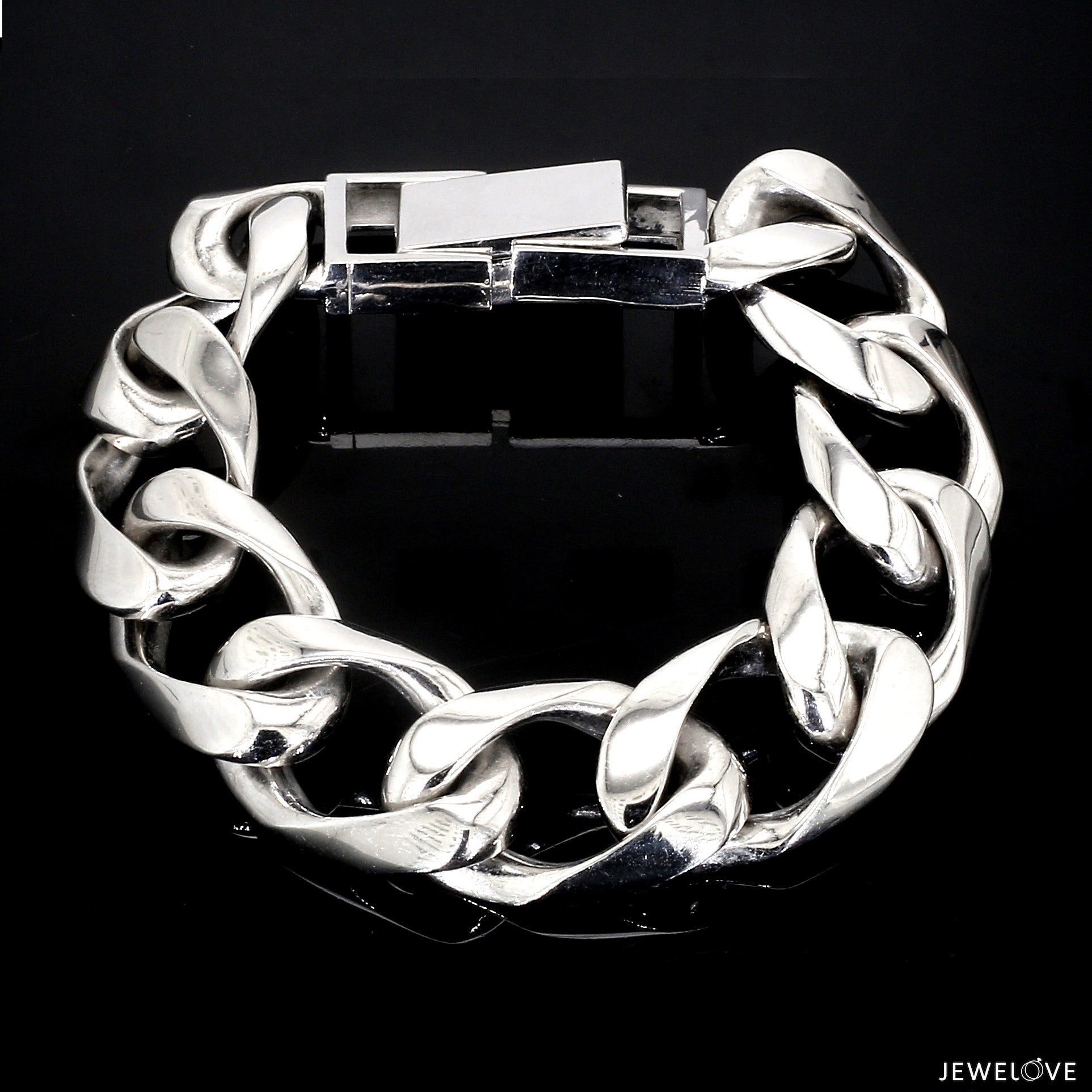 Platinum Heavy Bracelet for Men JL PTB 1183-A