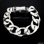 Load image into Gallery viewer, Platinum Heavy Bracelet for Men JL PTB 1183-A
