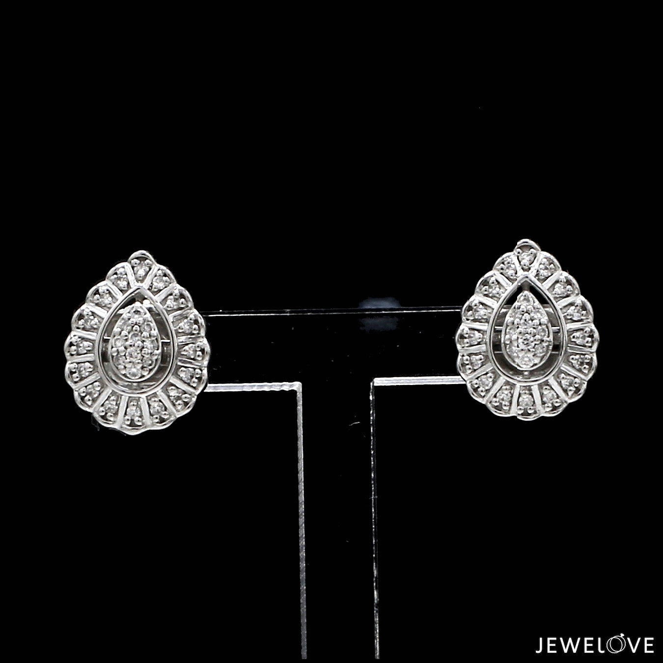 Platinum with Diamond Pendant Set for Women JL PT P 2448