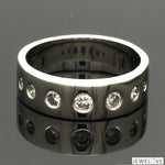 Load image into Gallery viewer, Platinum Heavy Diamond Ring for Men JL PT 1372
