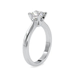 Load image into Gallery viewer, 0.30cts. Princess Cut Diamond Solitaire Platinum Engagement Ring JL PT 0065-A   Jewelove.US
