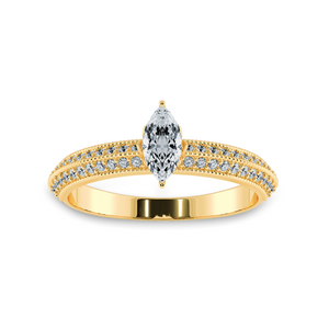 30-Marquise Cut Solitaire Diamond Split Shank 18K Yellow Gold Ring JL AU 1192Y   Jewelove.US