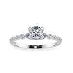 Load image into Gallery viewer, 20 Pointer Diamond Accents Platinum Ring JL PT 1202-C   Jewelove.US
