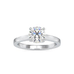 Load image into Gallery viewer, 0.50cts. Solitaire Platinum Solitaire Engagement Ring JL PT 0128   Jewelove.US
