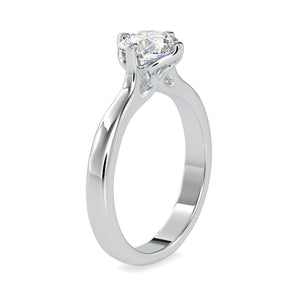 0.30cts. Solitaire Platinum Engagement Ring JL PT 0130-A   Jewelove.US