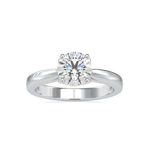 0.70cts. Solitaire Platinum Engagement Ring JL PT 0134-B   Jewelove.US