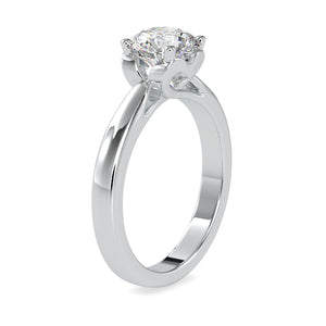 0.30cts. Solitaire Platinum Engagement Ring JL PT 0134-A   Jewelove.US