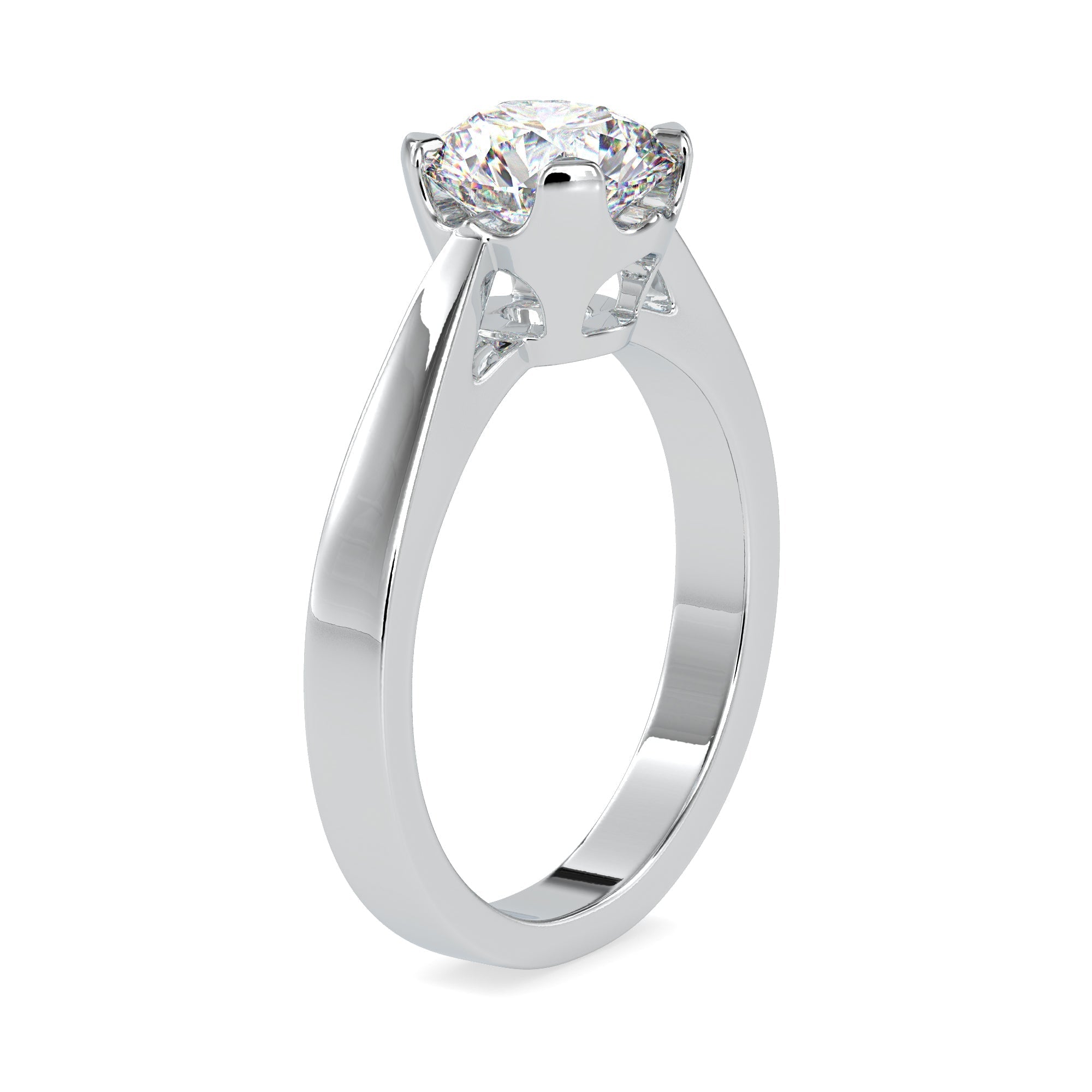 0.30cts. Solitaire Platinum Engagement Ring JL PT 0138-A   Jewelove.US