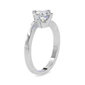 0.30cts. Solitaire Platinum Engagement Ring JL PT 0144-A   Jewelove.US