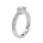 Load image into Gallery viewer, 30-Pointer Solitaire Platinum Shank Diamonds Ring JL PT 0168   Jewelove.US
