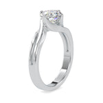 Load image into Gallery viewer, 30-Pointer Solitaire Platinum Twisted Shank Ring JL PT 0178   Jewelove.US
