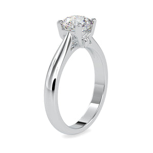 0.30cts. Solitaire Platinum Engagement Ring JL PT 0180-A   Jewelove.US