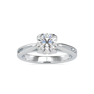 0.30cts. Solitaire Platinum Engagement Ring JL PT 0182-A   Jewelove.US