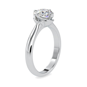 0.50cts. Solitaire Platinum Engagement Ring JL PT 0186-A   Jewelove.US