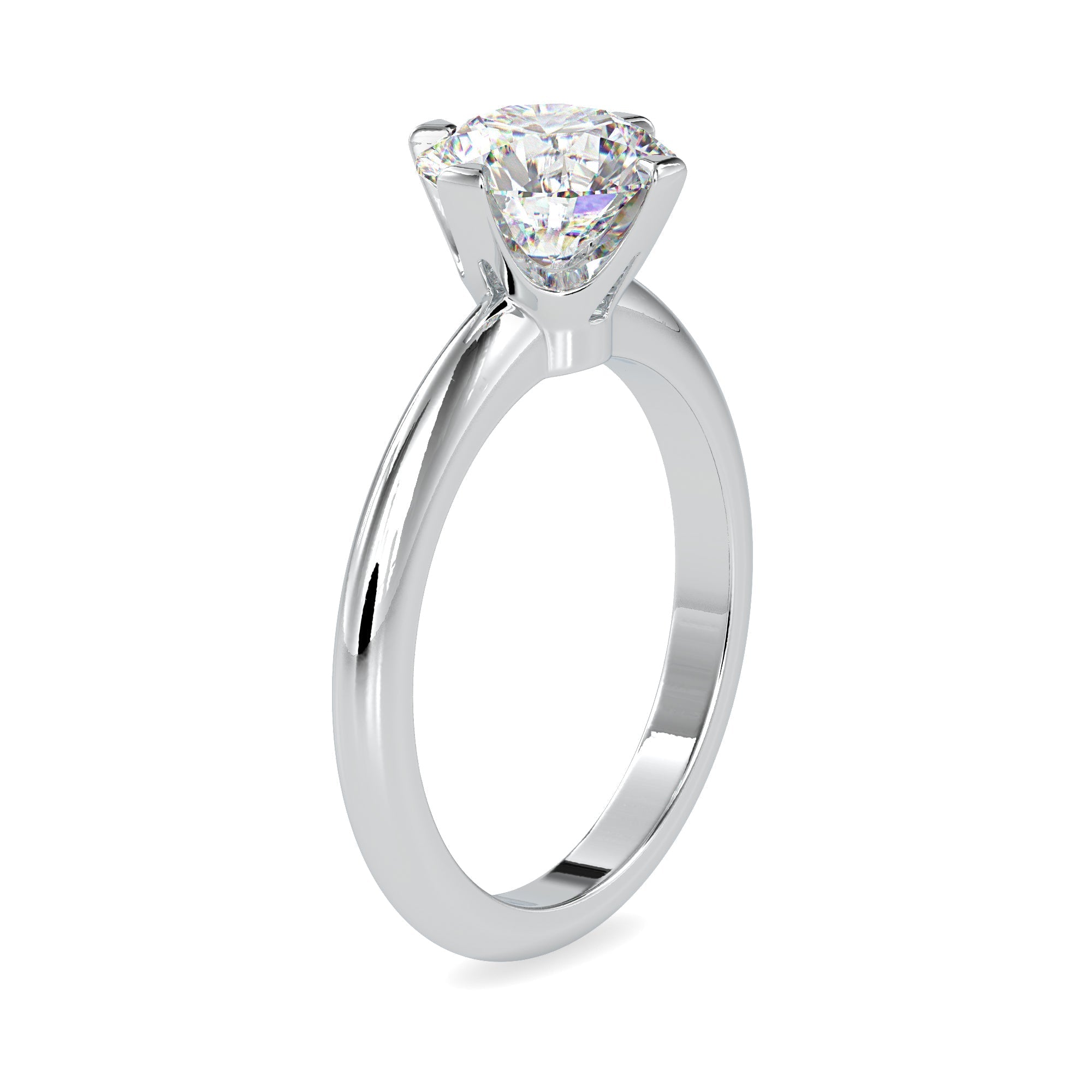 0.30cts. Solitaire Platinum Engagement Ring JL PT 0194-B   Jewelove.US