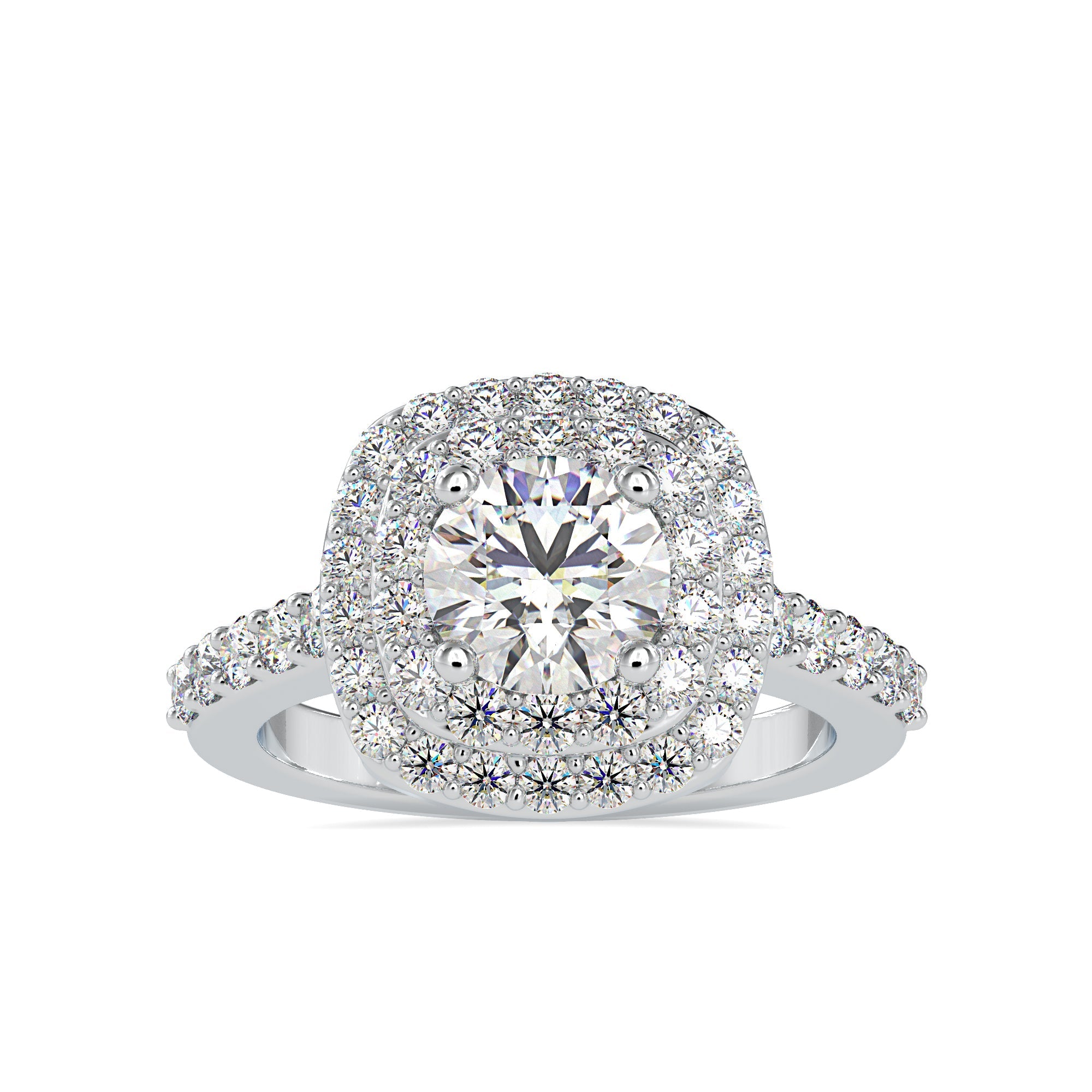 0.30cts. Solitaire Platinum Diamond Engagement Ring JL PT 0197-A   Jewelove.US