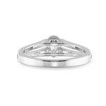 Load image into Gallery viewer, 0.50cts Pear Cut Solitaire Diamond Split Shank Platinum Ring JL PT 1183-A   Jewelove.US
