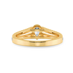 Load image into Gallery viewer, 0.50ts. Pear Cut Solitaire Diamond Split Shank 18K Yellow Gold Ring JL AU 1183Y-A   Jewelove.US
