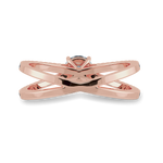 Load image into Gallery viewer, 30-Pointer Solitaire Diamond Split Shank 18K Rose Gold Ring JL AU 1169R   Jewelove.US
