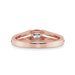 Load image into Gallery viewer, 0.70cts. Cushion Cut Solitaire Diamond Split Shank 18K Rose Gold Ring JL AU 1179R-B   Jewelove.US
