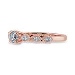 Load image into Gallery viewer, 0.50cts. Solitaire 18K Rose Gold Ring with Marquise Cut Diamond Accents JL AU 2011R-A   Jewelove.US
