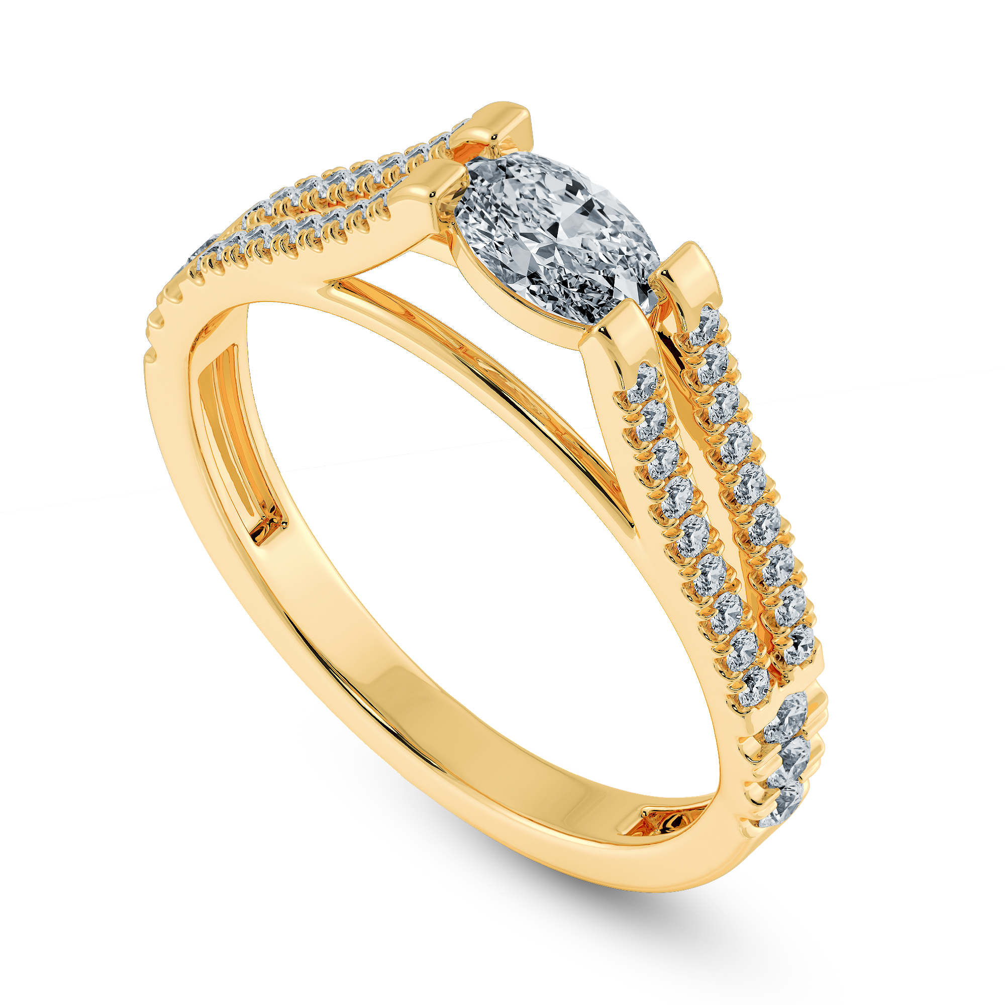 Buy Sapphire Rain 22K & Diamond Ring at Nancy Troske Jewelry for only  $4,500.00