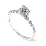 Load image into Gallery viewer, 20 Pointer Diamond Accents Platinum Ring JL PT 1202-C   Jewelove.US
