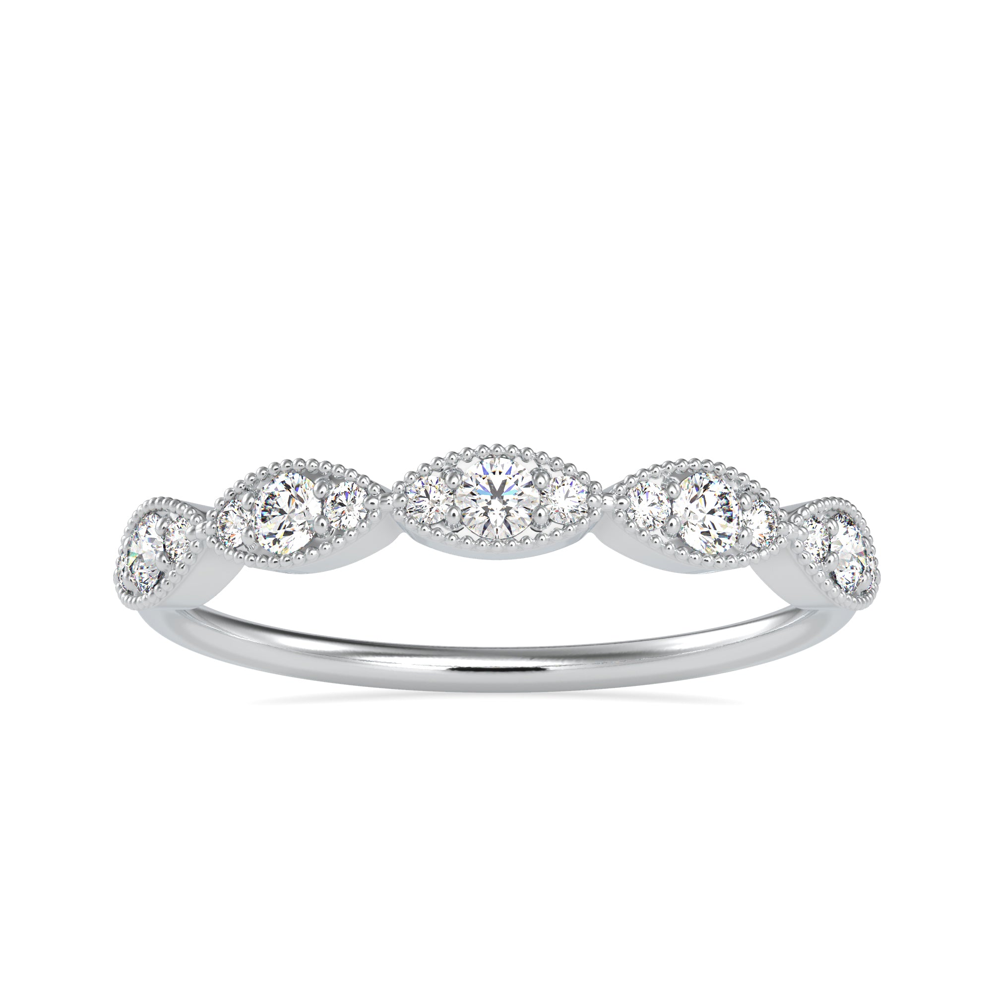 Designer Platinum Diamond Engagement Ring JL PT 0615   Jewelove.US