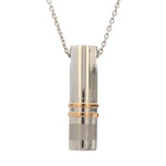 Load image into Gallery viewer, Platinum Rose Gold Pendant for Men JL PT P 310   Jewelove.US
