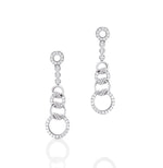 Load image into Gallery viewer, Platinum Evara Diamond Necklace &amp; Earrings Set JL PT N 180  Earrings-only Jewelove.US
