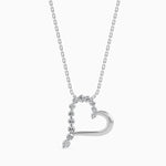 Load image into Gallery viewer, Platinum Diamond Heart Pendant for Women JL PT P 18004  VVS-GH Jewelove.US
