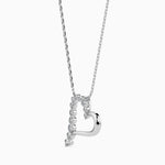 Load image into Gallery viewer, Platinum Diamond Heart Pendant for Women JL PT P 18004   Jewelove.US
