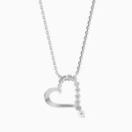 Load image into Gallery viewer, Platinum Diamond Heart Pendant for Women JL PT P 18004   Jewelove.US
