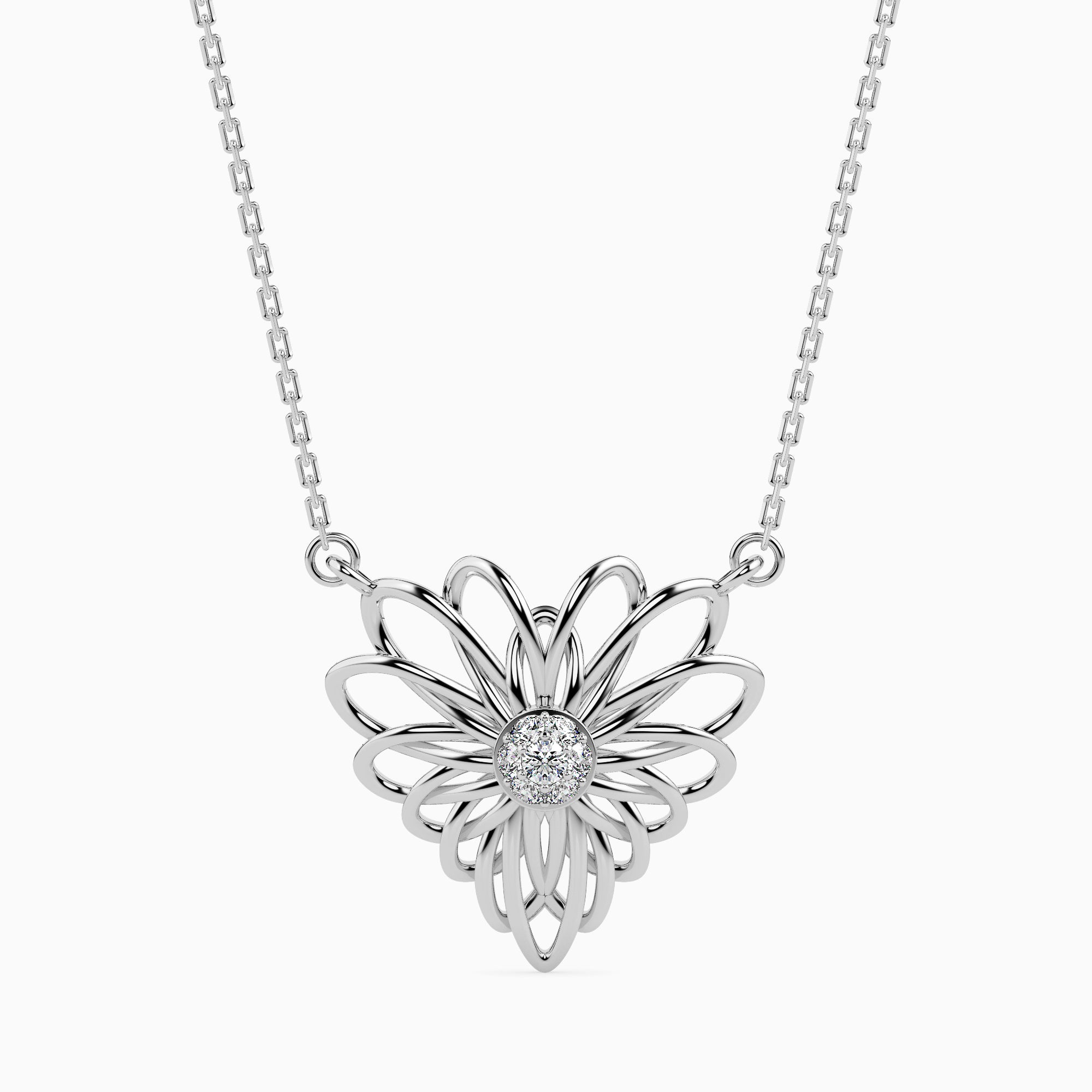 Platinum Diamond Heart Pendant for Women JL PT P 18007  VVS-GH Jewelove.US