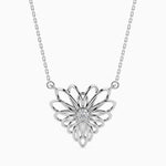 Load image into Gallery viewer, Platinum Diamond Heart Pendant for Women JL PT P 18007  VVS-GH Jewelove.US
