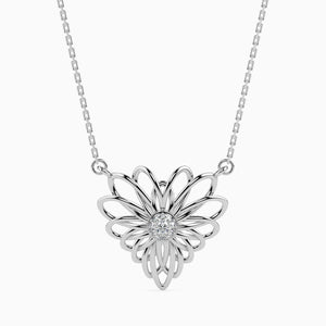 Platinum Diamond Heart Pendant for Women JL PT P 18007  VVS-GH Jewelove.US